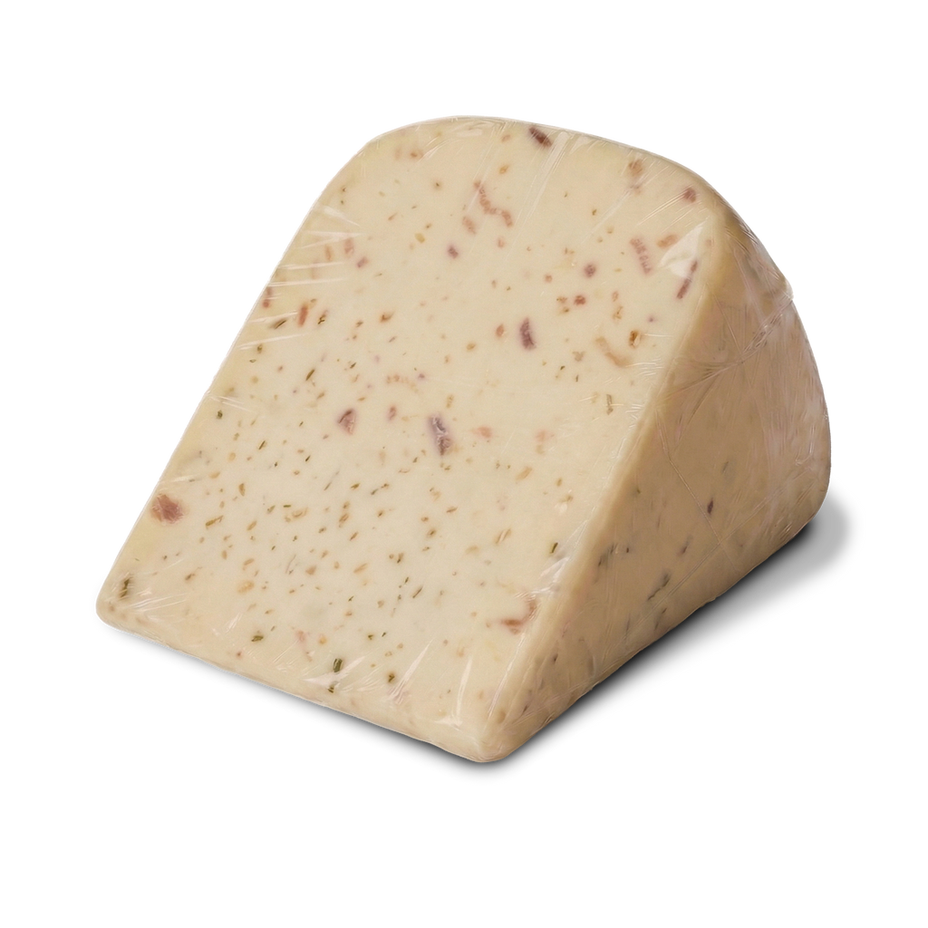 Yancey's Fancy Horseradish & Bacon Cheese 1.25 lb wedge no label