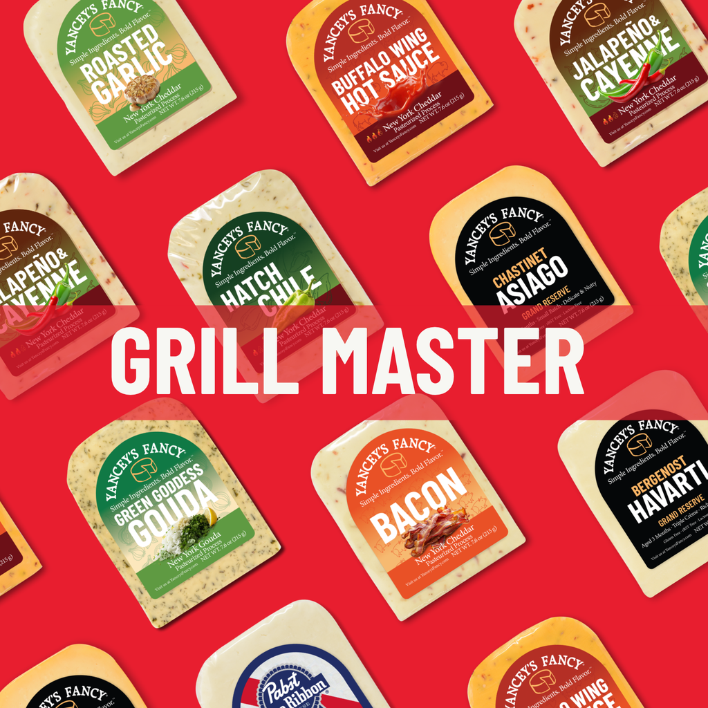 Yancey's Fancy Grill Master's Arsenal Cheese Bundle.