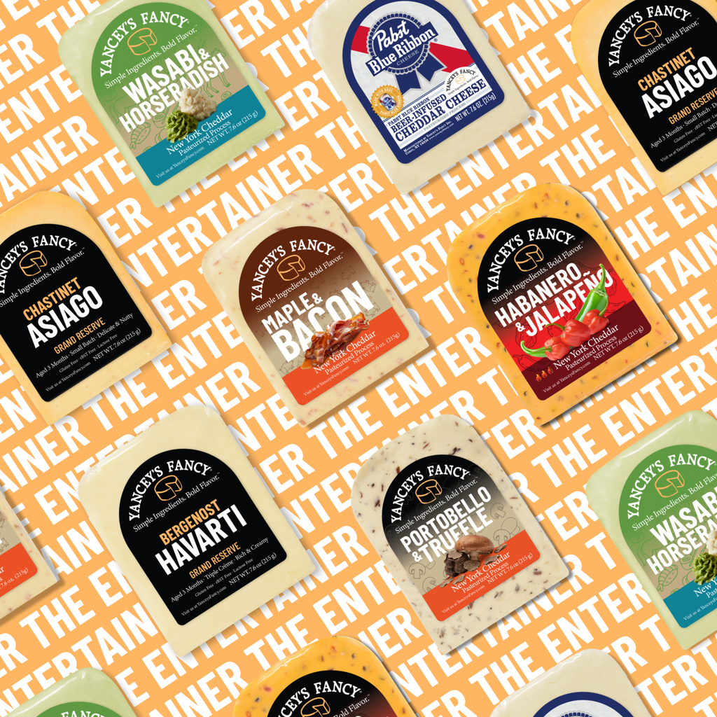 Yancey's Fancy The Entertainer Cheese Bundle.