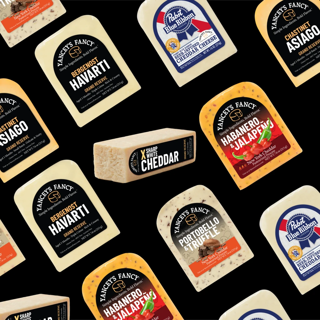 The Entertainer cheese bundle yanceys fancy display