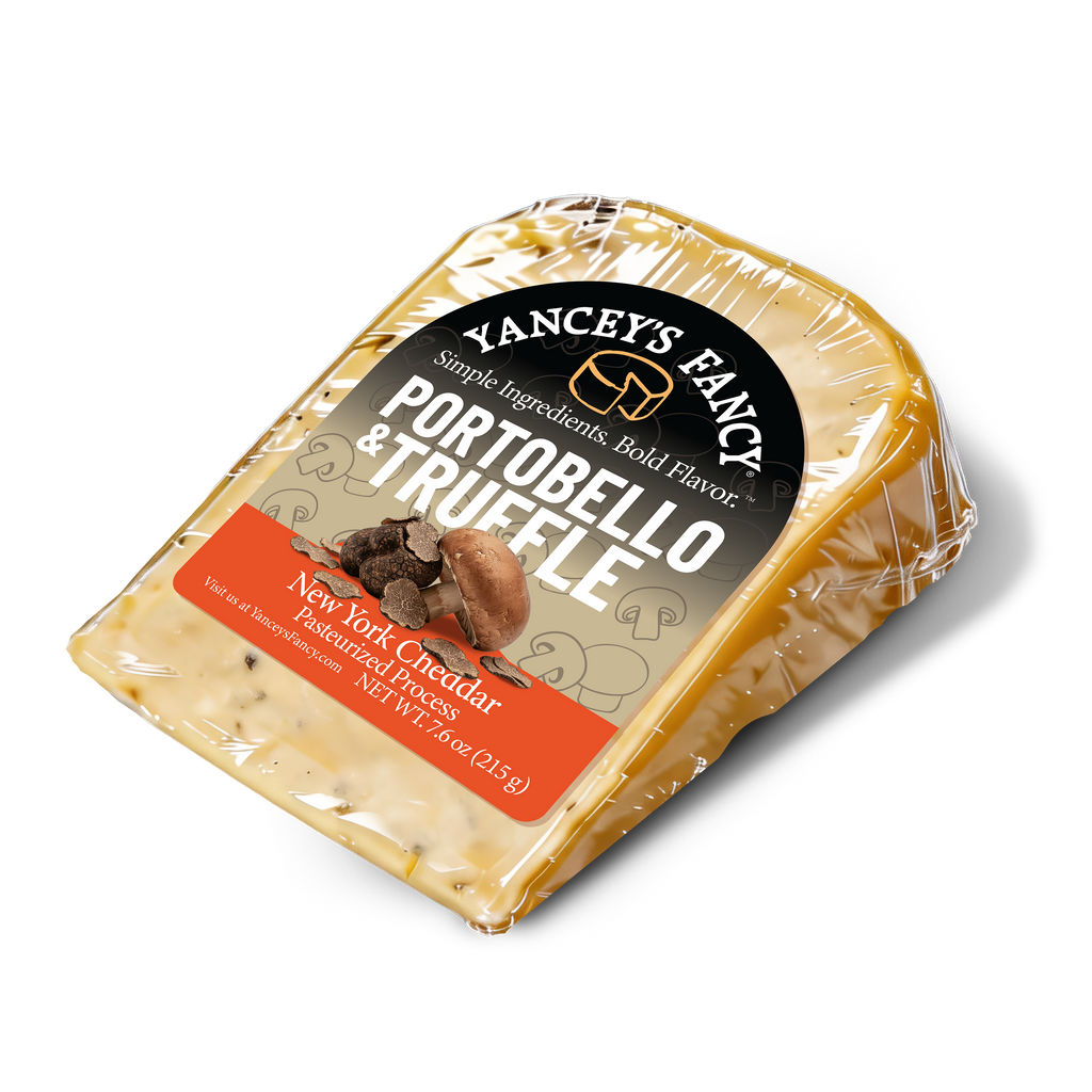 Yancey’s Fancy Portobello &  Truffle Cheese.