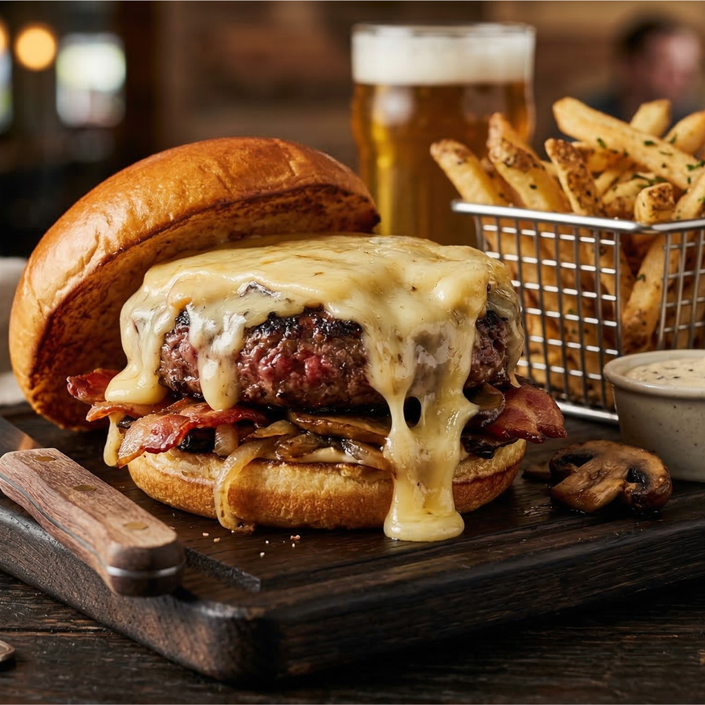 Yancey's Fancy Gastro-Mushroom Truffle Burger Bar Kit