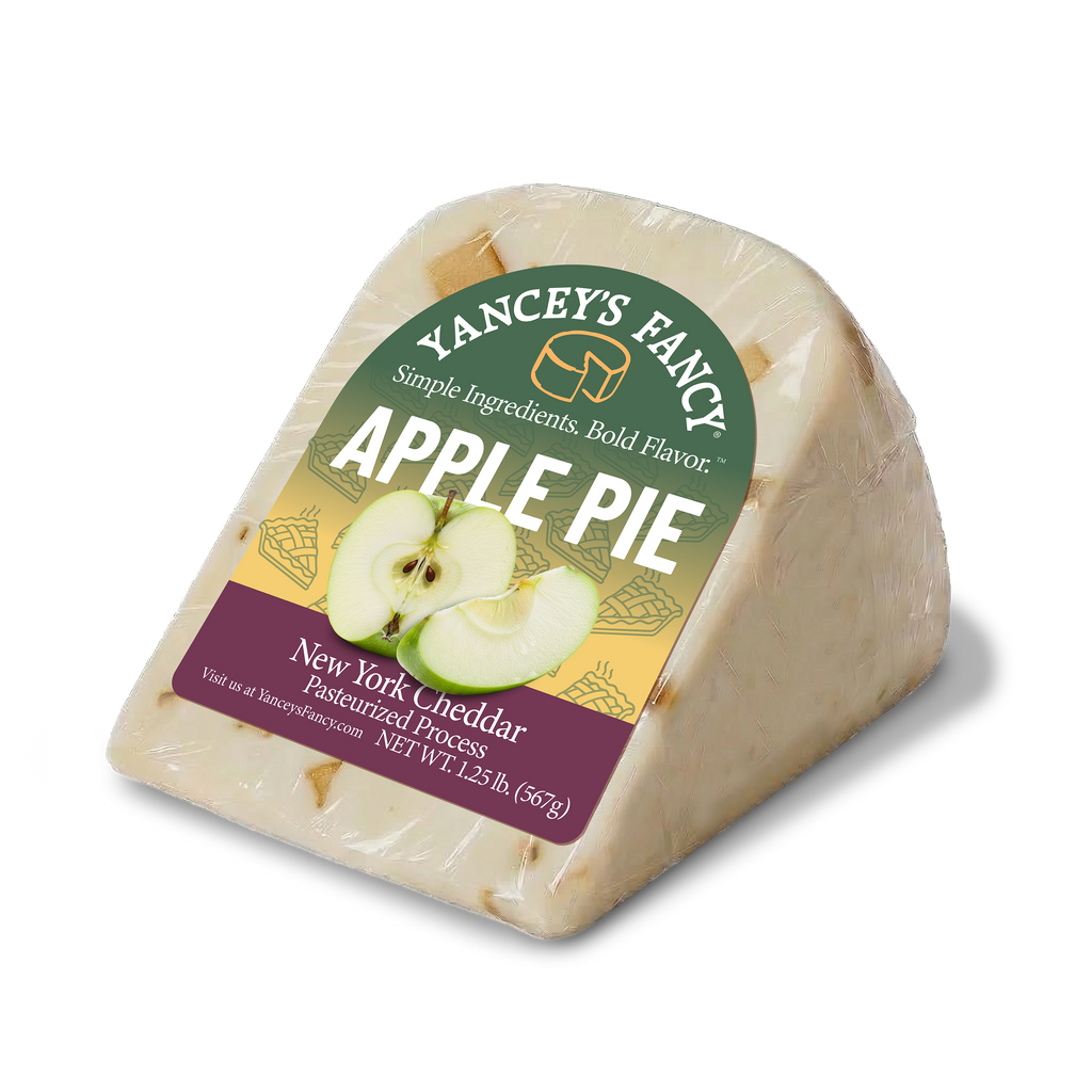 Yancey's Fancy Apple Pie Cheddar Cheese.