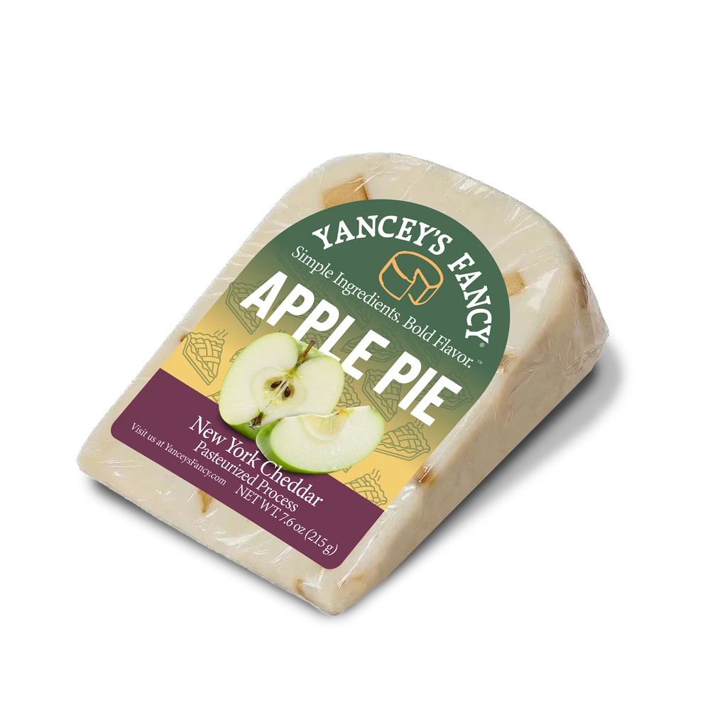 Yancey's Fancy Apple Pie Cheddar Cheese.