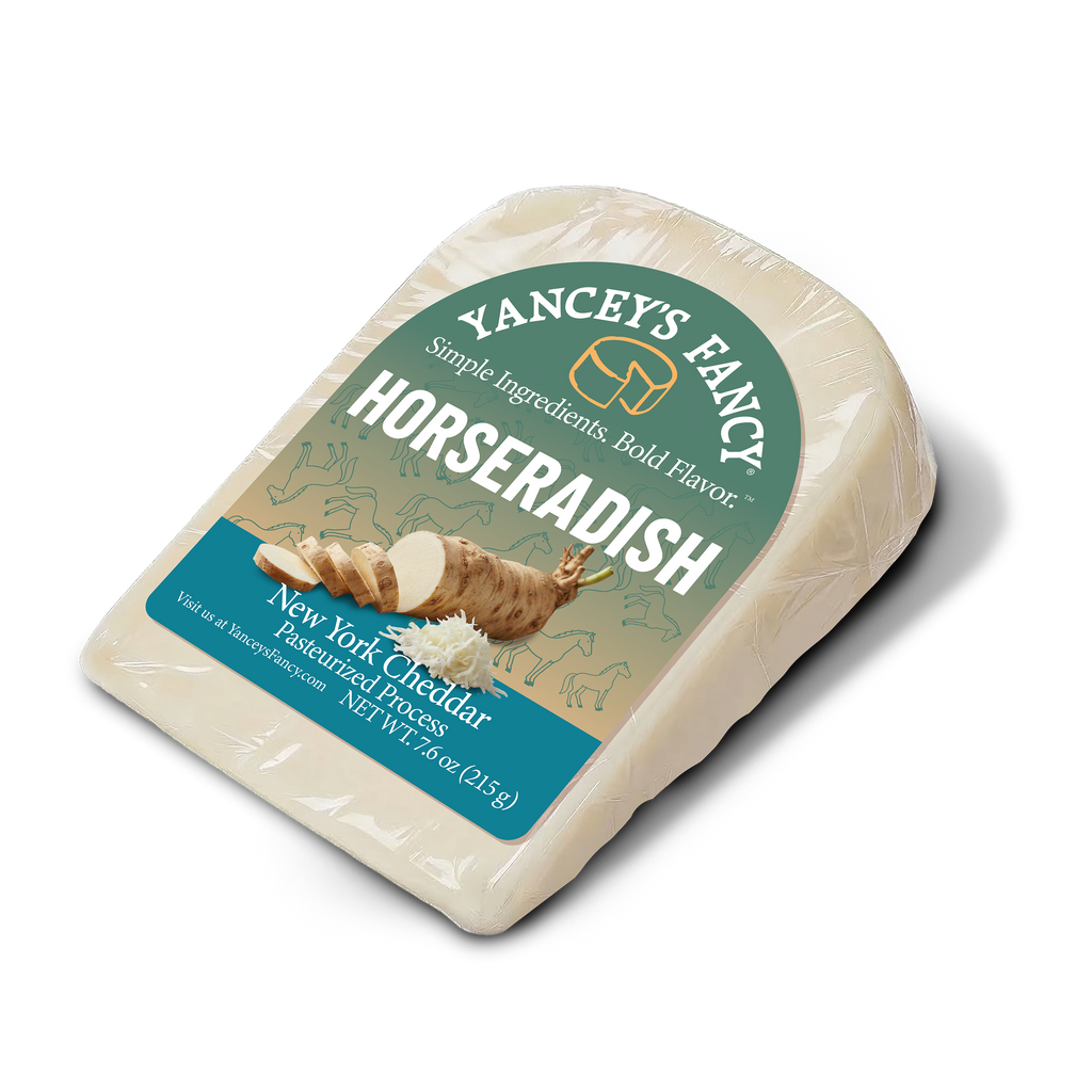 Yancey's Fancy Horseradish Cheese.