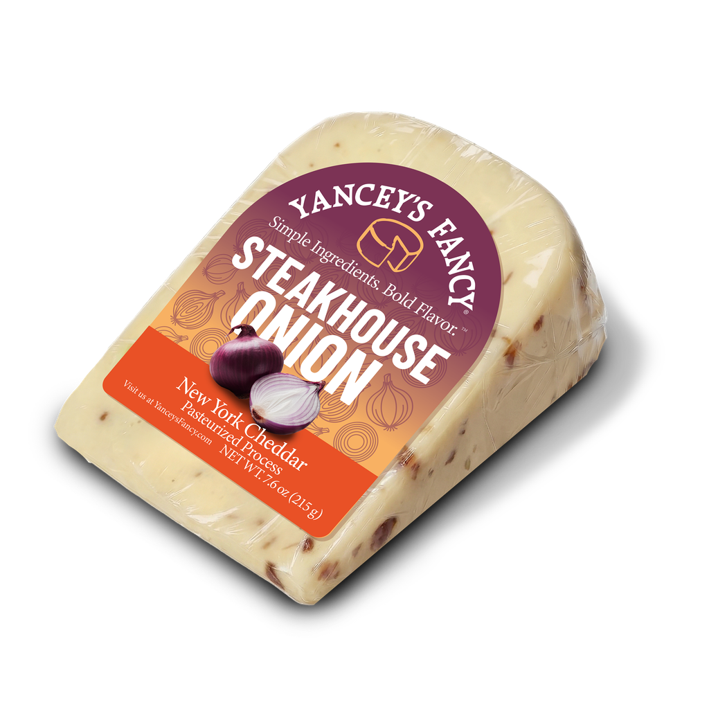 Yancey's Fancy Steakhouse Onion Cheese.