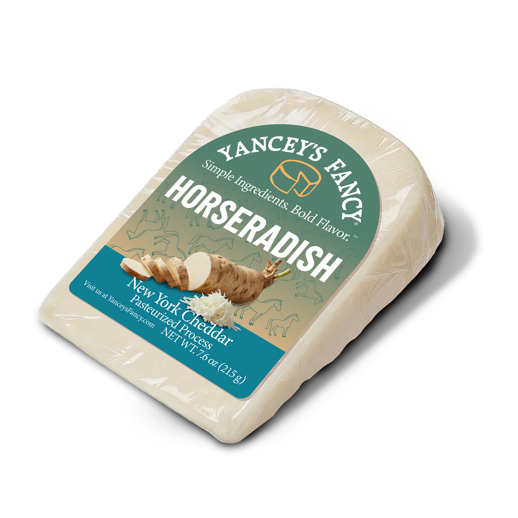 Yancey's Fancy Horseradish Cheese.
