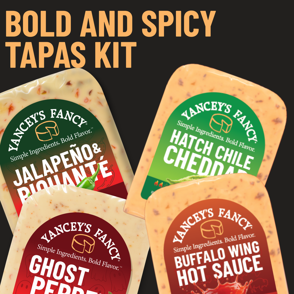 Yancey’s Fancy Bold Spicy Tapas Recipe Cheese Bundle.