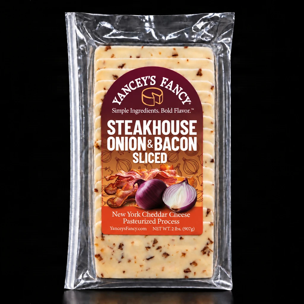 Steakhouse Onion and Bacon Cheddar