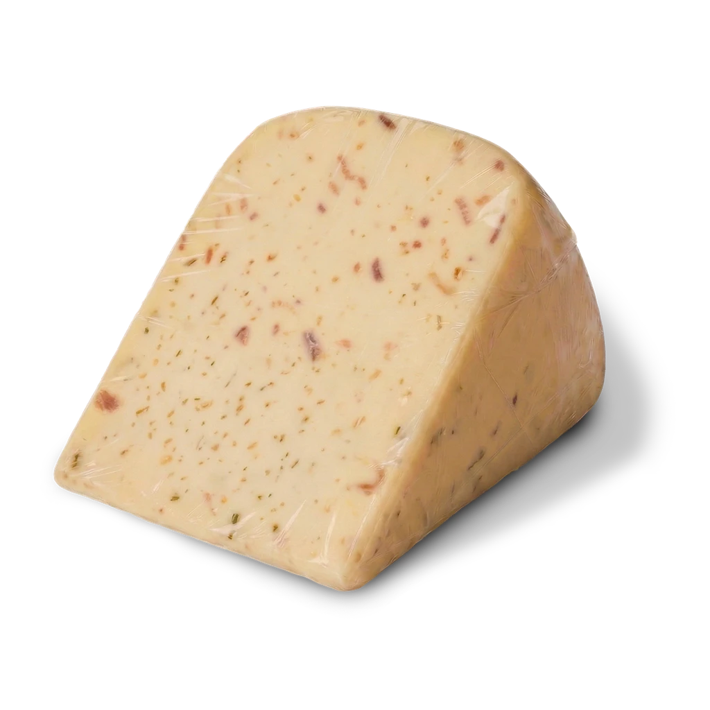 Smoked Gouda with Bacon Cheese Cubes