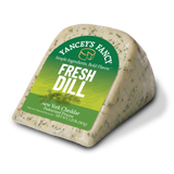 Yancey’s Fancy Fresh Killer Dill Cheddar Cheese.