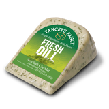 Yancey’s Fancy Fresh Killer Dill Cheddar Cheese.