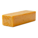 Yancey's Fancy X Sharp Yellow Cheddar Cheese unwrapped, 8.0  oz block.