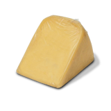 Unpackaged wedge of Yancey's Fancy Chastinet Asiago Cheese.