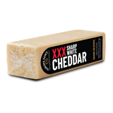 Yancey's Fancy XXX Sharp White Cheddar Cheese.