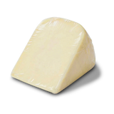 Unpackaged wedge of  Yancey's Fancy Lemon Bliss Cheese.