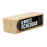 Yancey's Fancy Sharp White Cheddar Cheese.