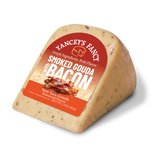 Yancey's Fancy Smoked Gouda with Bacon Cheese 1.25 pound wedge.