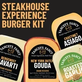 Yancey's Fancy Steakhouse Experience Thick-Cut Burger Recipe Cheese Pack.