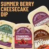 Yancey's Fancy Summer Berry Cheesecake Dip & Graze Recipe Cheese Bundle.