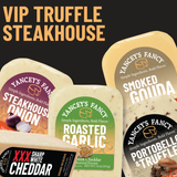Yancey's Fancy VIP Truffle Steakhouse Gourmet Mac & Cheese cheese bundles.
