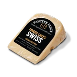 Yancey's Fancy Finger Lakes Swiss Cheese 7.6 ounce wedge.