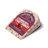Yancey's Fancy Strawberry Chardonnay Cheese 7.6 ounce wedge.