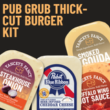 Yancey's Fancy Pub Grub PBR Thick-Cut Burger Recipe Cheese Pack.