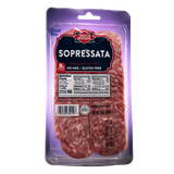 Dietz & Watson Sopressata 3.0 package of thinly sliced meat.