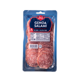 Dietz & Watson genoa Salami 3.0 package of thinly sliced meat.