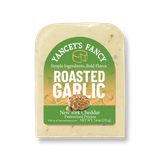 Yancey's Fancy Roasted Garlic Cheddar 7.6 ounce wedge.