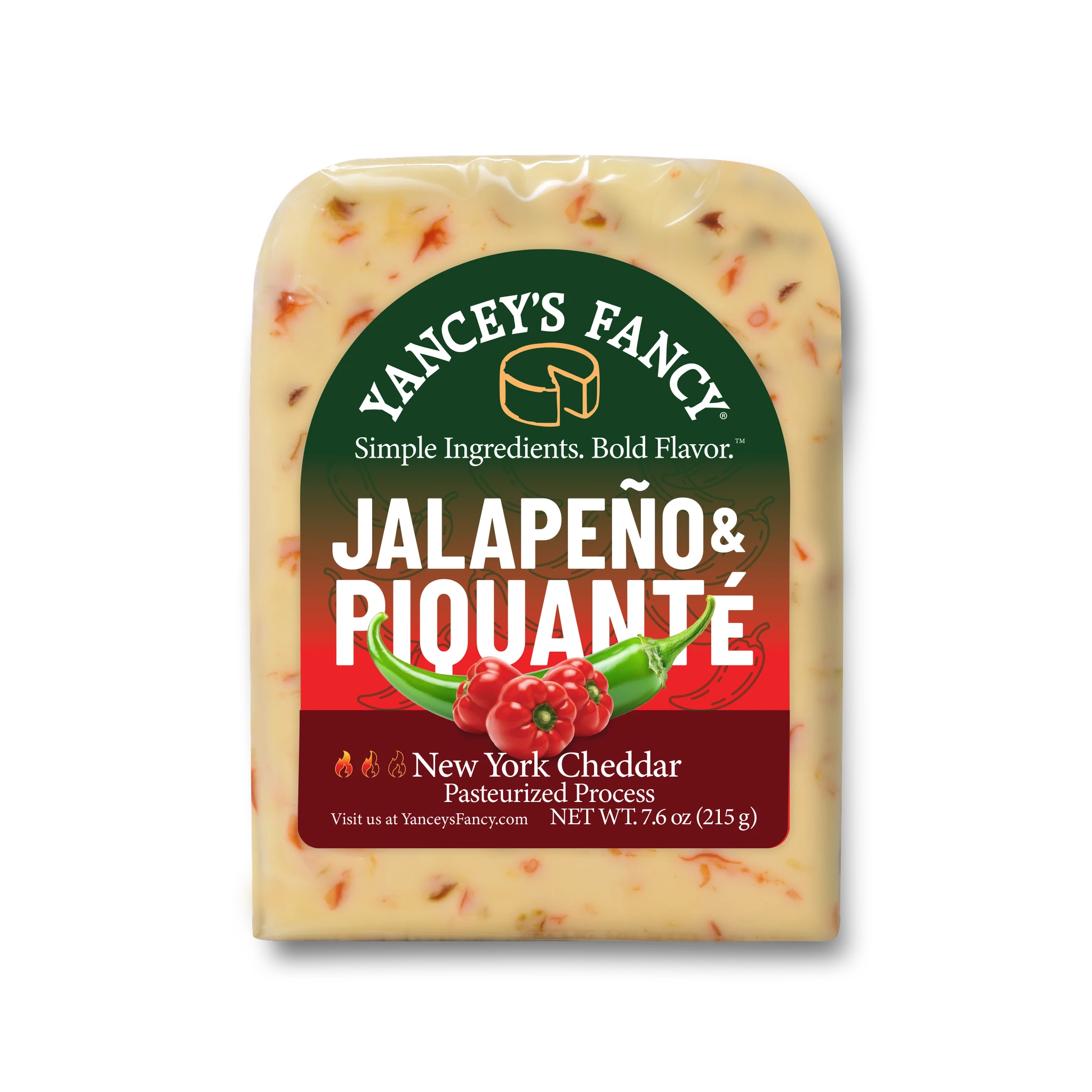 Jalapeño & Piquante (Aka Peppadew) Cheddar