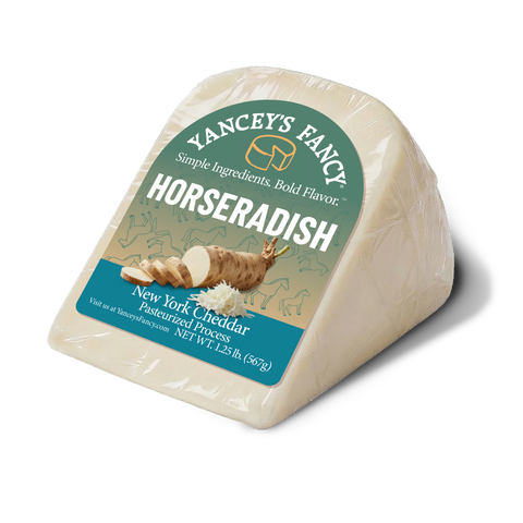 Yancey's Fancy Horseradish Cheese.