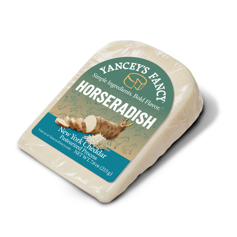 Yancey's Fancy Horseradish Cheese.