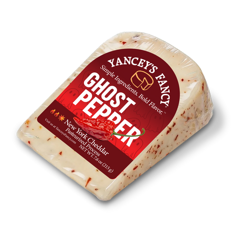Yancey's Fancy Ghost Pepper Cheese.