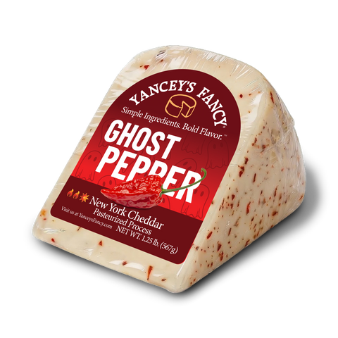 Yancey's Fancy Ghost Pepper Cheese.