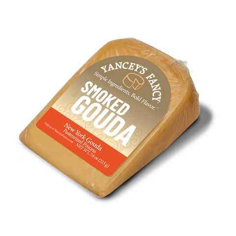 Yancey's Fancy Smoked Gouda Cheese.