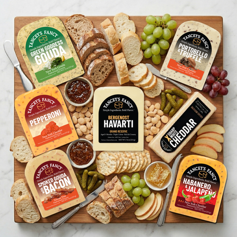 Yancey's Fancy Charcuterie Box Cheese Bundle.