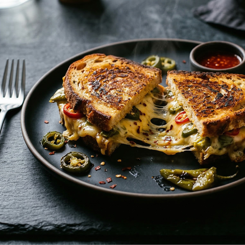 Yancey's Fancy Firehouse Spicy Grilled Cheese Kit.