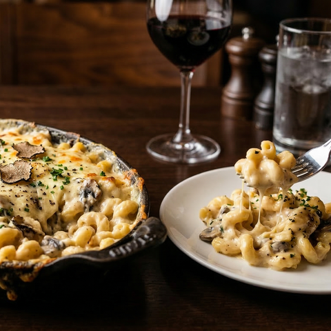 Yancey's Fancy VIP Truffle Steakhouse Gourmet Mac & Cheese.