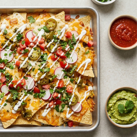 Yancey's Fancy Cantina Classic Queso Nachos.