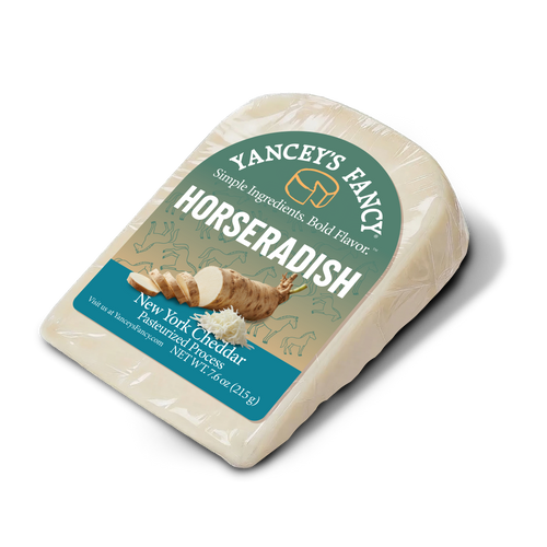 Yancey's Fancy Horseradish Cheese.