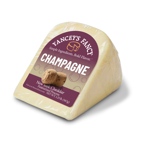 Yancey's Fancy Champagne Cheddar Cheese.