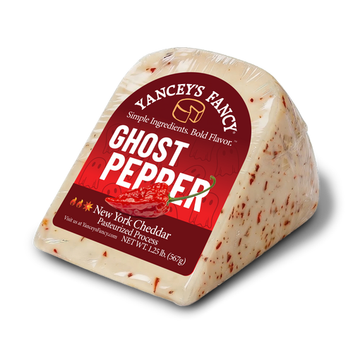 Yancey's Fancy Ghost Pepper Cheese.