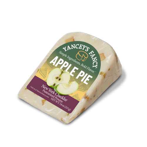 Yancey's Fancy Apple Pie Cheddar Cheese.