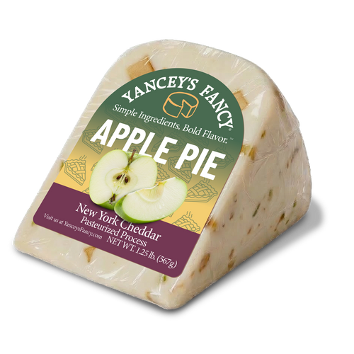 Yancey's Fancy Apple Pie Cheddar Cheese.