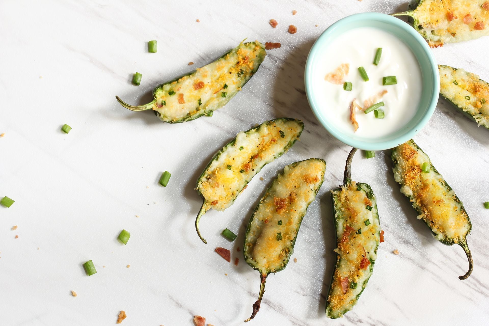 Stuffed Jalapeño Poppers