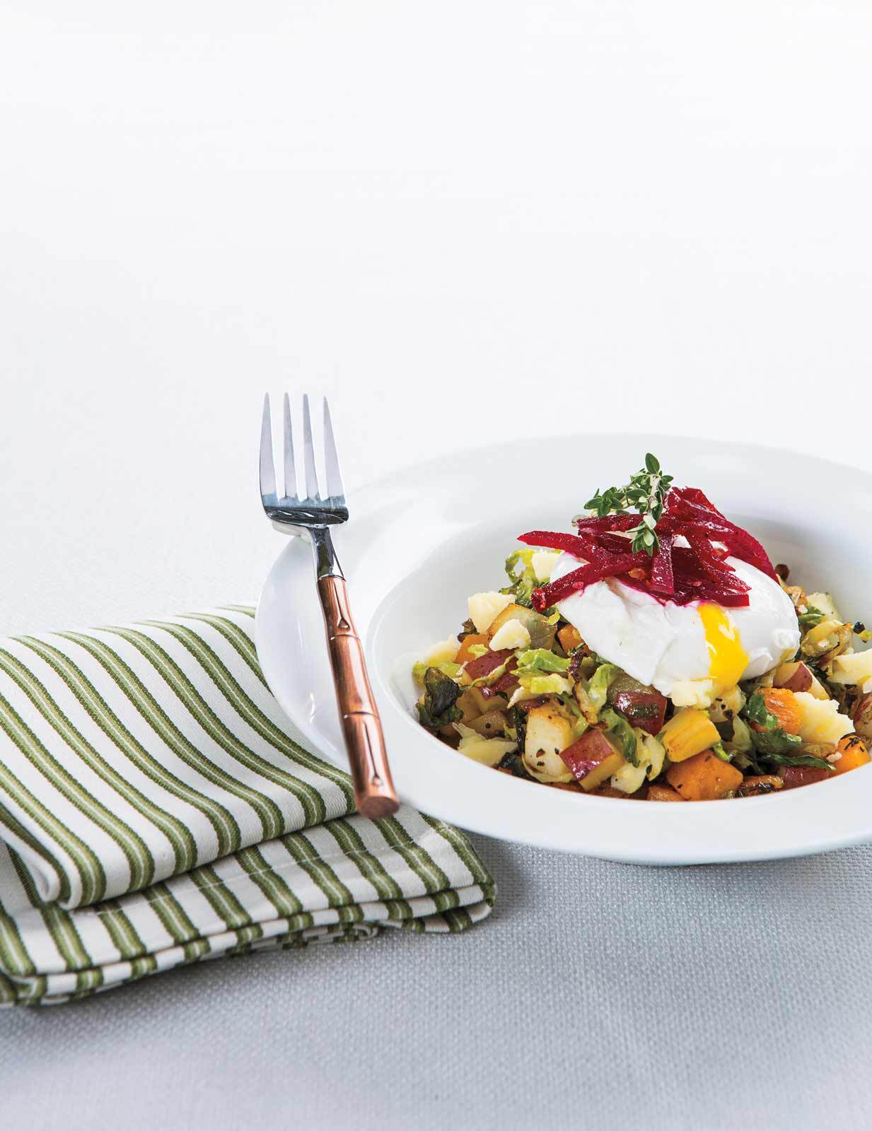 Farmer's Market Hash w/ Egg