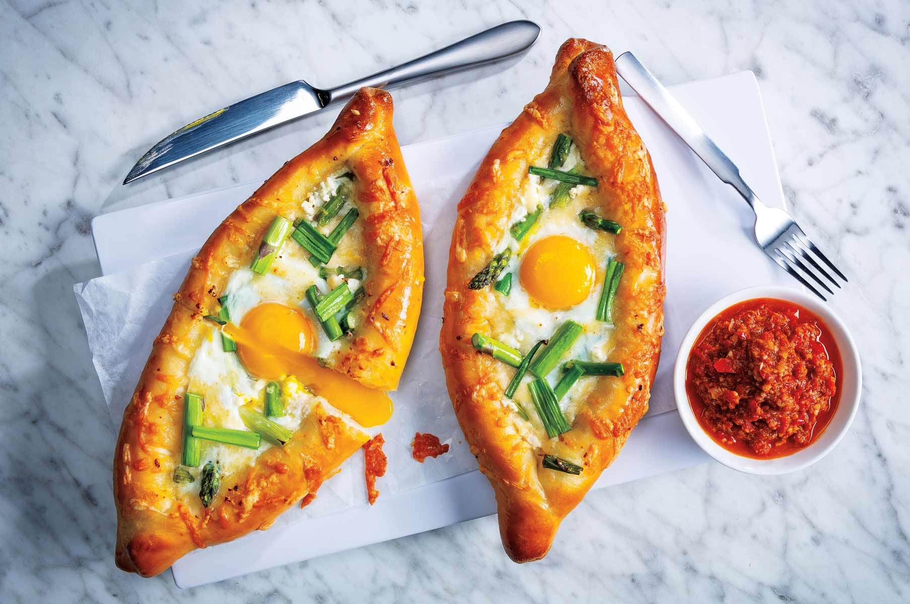 Georgian-Style Khachapuri