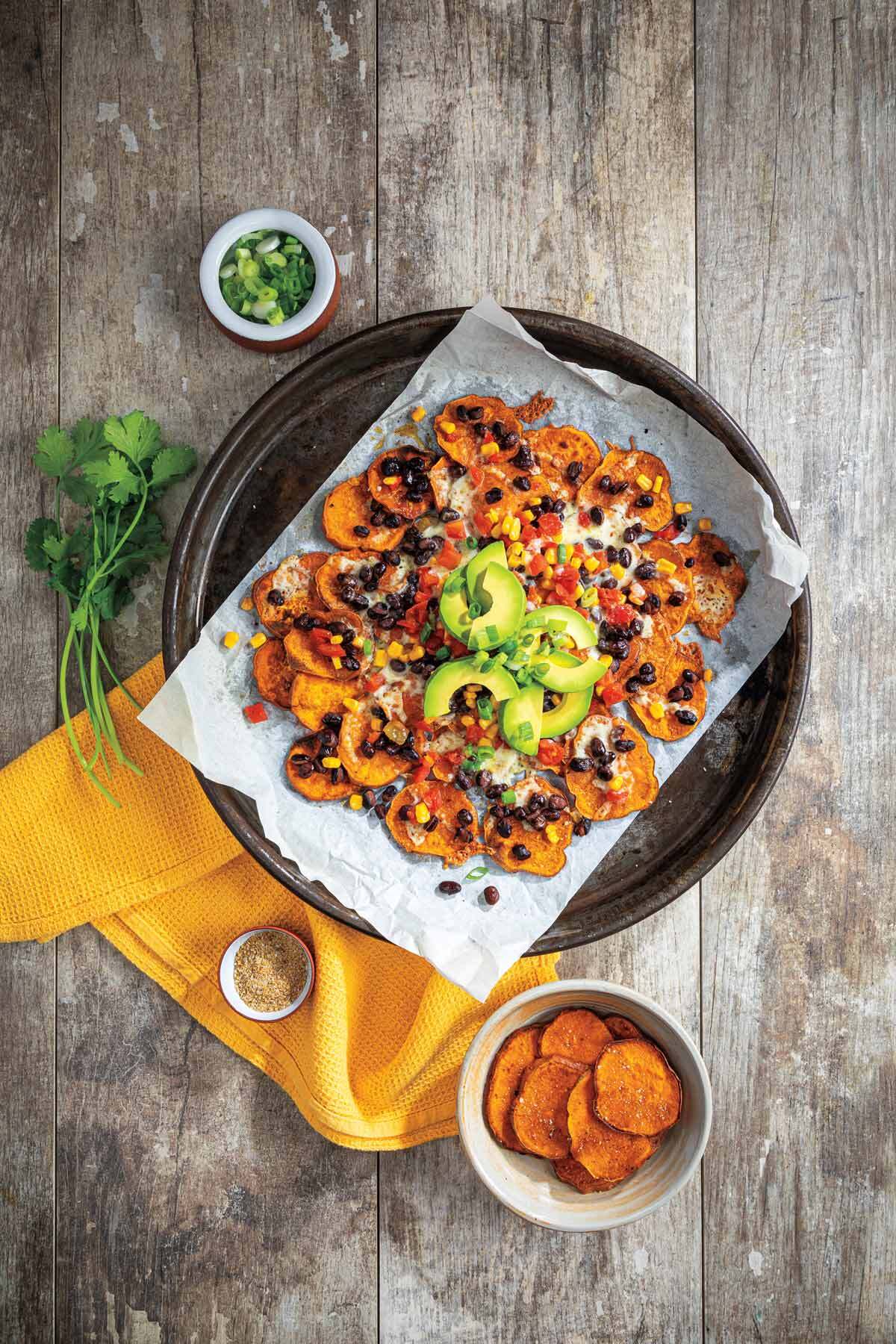 Sweet Potato Nachos